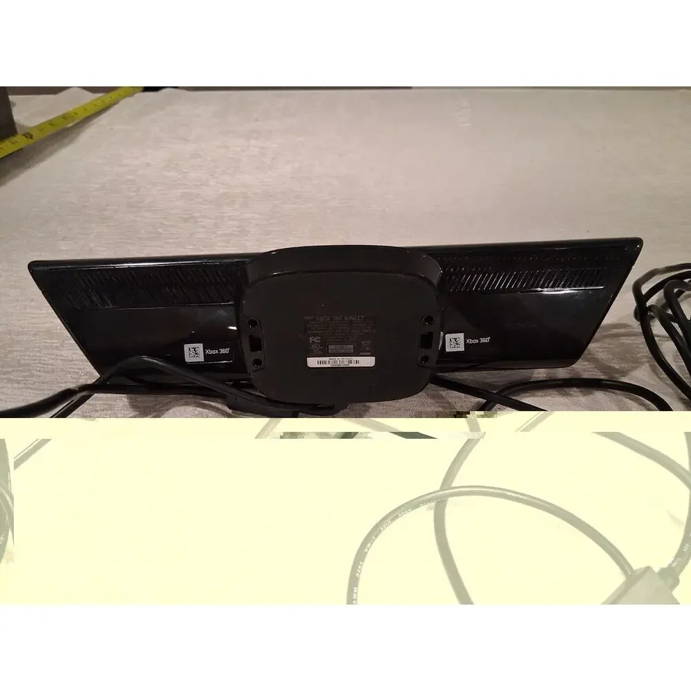 Official Microsoft Xbox 360 Kinect Motion Sensor Bar Black Model 1414 Tested